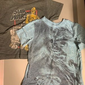 Two Star Wars t-shirts